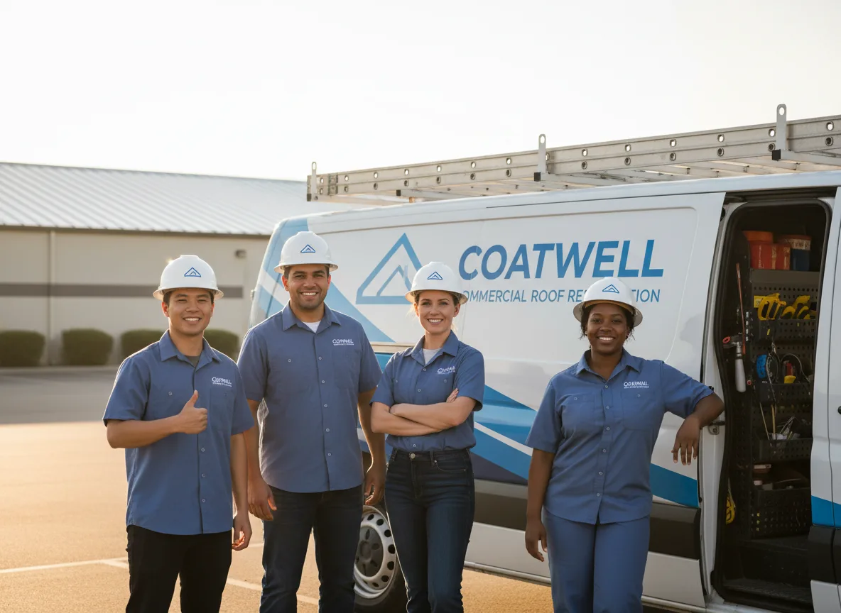 Commercial roof coating company in Porter Ranch, CA